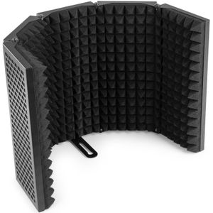 Vonyx MRF30 microfoon reflectiefilter - 5 panelen - Opvouwbaar