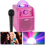 Karaoke Set met Microfoon en Echo Effect - Vonyx SBS50P - Bluetooth Speaker met Jelly Ball Licht - 50 Watt