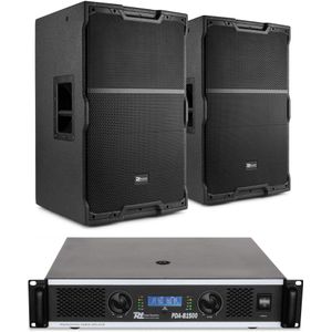 Power Dynamics PDY215 - Passieve Speakerset - 15 inch - 1600W
