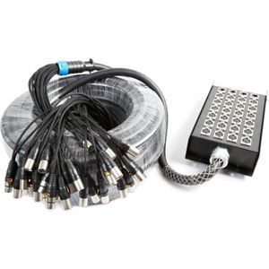 PD Connex Stage Snake 24-in 4-out XLR 50 meter