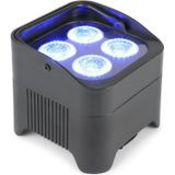 BeamZ BBP94 Uplight PAR spot op accu met 4x 10W LEDs