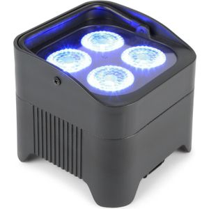 BeamZ BBP94 Uplight PAR spot op accu met 4x 10W LEDs