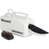 BeamZ SNOW600 sneeuwmachine 600W met afstandsbediening - Wit