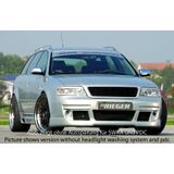 Rieger voorbumper S6-Look | A6 (4B): 07.01- (vanaf Facelift) - Avant, Lim. | stuk ongespoten abs | Rieger Tuning