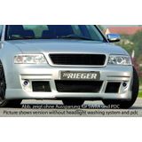 Rieger voorbumper S6-Look | A6 (4B): 07.01- (vanaf Facelift) - Avant, Lim. | stuk ongespoten abs | Rieger Tuning