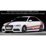 Rieger voorbumper | A4 (B8/B81): 01.12- (vanaf Facelift) - Lim., Avant  A4 S4 (B8/B81): 01.12- (vanaf Facelift) - Lim., Avant | stuk ongespoten abs | Rieger Tuning