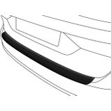 Achterbumperbeschermer | Opel | Corsa 19- 5d hat. | type F | GS-Line / Ultimate | ABS Kunststof zwart