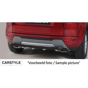 Rear Bar | Honda | HR-V 01-03 3d suv. / HR-V 01-06 5d suv. / HR-V 99-01 3d suv. / HR-V 99-01 5d suv. | RVS zwart Rear Bar