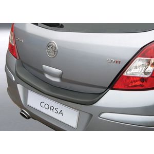 Achterbumper Beschermer | Opel Corsa D 5-deurs 2006-2014 | ABS Kunststof | zwart