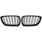 Grillen set | Nieren| BMW 2-Serie F22 / F23 2014- | M2-Look | 6 Dubbele spijlen | glanzend zwart