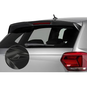 Achterspoiler | Volkswagen | Polo 17- 5d hat. | 2G | GTI / R-Line | ABS-kunststof | zwart Glanzend