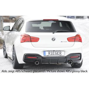 Diffuser | BMW 1-Serie F20 / F21 2015-2019 | M-pakket | ABS carbon-look