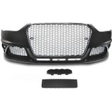 Voorbumper | RS Style | Audi A4 sedan / avant B8 | ABS-Kunststof | chroom zwart | 04