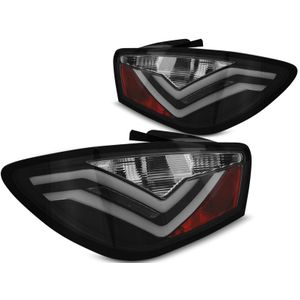 Achterlichten Seat Ibiza 6J 2008-2012 | LED-BAR | zwart