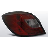 Achterlichten Opel Astra H 2004-2009 3D GTC | LED-BAR | rood / smoke