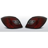 Achterlichten Opel Astra H 2004-2009 3D GTC | LED-BAR | rood / smoke
