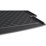 Rubber kofferbakmat | Nissan | X-Trail 22- 5d suv. | hoge laadvloer | zwart | Gledring