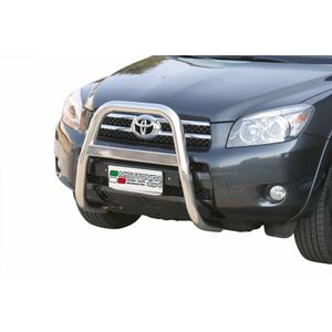 Pushbar | Toyota | RAV4 06-09 5d suv. | rvs zilver High Medium Bar RVS