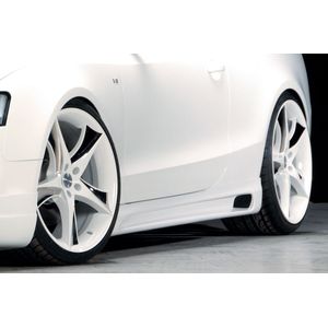 Rieger side skirt | A5 (B8/B81): 06.07-07.11 (tot Facelift), 10.11- (vanaf Facelift) - Coupé, Cabrio  A5 S5 (B8/B81): 06.07-07.11 (tot Facelift), 10.11- (vanaf Facelift) - Coupé, Cabrio | r stuk ongespoten abs | Rieger Tuning