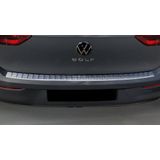 Achterbumperbeschermer | Volkswagen | Golf 20- 5d hat. VIII | Ribs | RVS rvs zilver