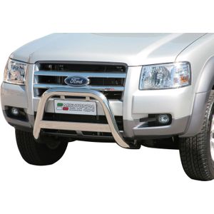 Pushbar | Ford | Ranger 2007-2009 | rvs zilver Medium Bar RVS