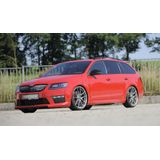 Rieger side skirt | Octavia (5E): 02.13-01.17 (tot Facelift), 02.17- (vanaf Facelift) - Combi, Sedan  Octavia RS (5E): 06.13-01.17 (tot Facelift), 02.17- (vanaf Facelift) - Combi, Sedan | r stuk ongespoten abs | Rieger Tuning