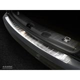 Achterbumperbeschermer | Volkswagen | Caddy Combi 04-10 4d mpv. / Caddy Combi 10-15 4d mpv. / Caddy Combi 15- 5d mpv. | Ribs | RVS rvs zilver