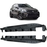 Running boards | Mercedes-Benz | M-klasse 11-15 5d suv W166 / GLE-klasse 15-18 5d suv X292 | BLACK EDITION | Treeplanken | 01