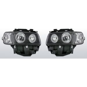 Koplampen Angel Eyes | Volkswagen T4 1996-2003 | zwart