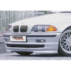 Rieger Frontspoiler | 3-serie E46 02.98-12.01 tot facelift lim touring | stuk ongespoten abs | Rieger Tuning