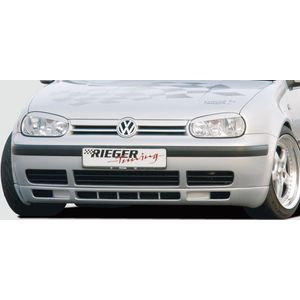 Rieger frontspoiler V6-Look | Golf 4: 10.97-03 - 3-drs., 5-drs., Combi | stuk ongespoten abs | Rieger Tuning