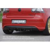 Rieger achteraanzetstuk | Golf 5 - 3-drs., 5-drs., GTI | stuk carbonlook abs | Rieger Tuning