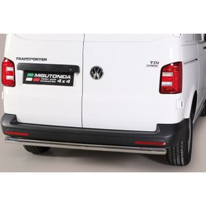 Rear Bar | Volkswagen | Transporter Kombi 15-19 4d bus. | rvs zilver Rear Bar RVS