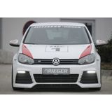 Rieger voorbumper | VW Golf 6 VI incl. GTI/GTD 2008-2012 | ABS | Opties: PDC / PA / KLS