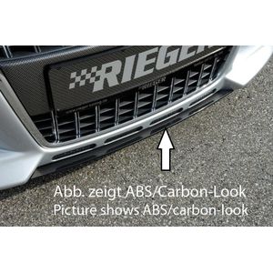 Spoilerzwaard | Audi A3 8P Sportback 2005-2008 | Voor Rieger voorbumper 00056743/4 | zwart