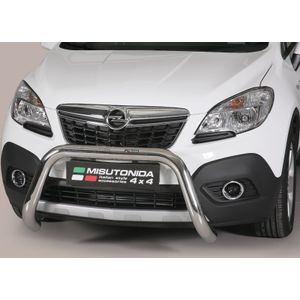 Pushbar | Opel | Mokka 12-16 5d suv. | rvs zilver Super Bar RVS CE-keur