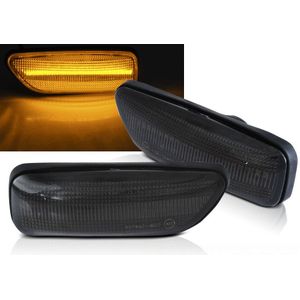 Zijknipperlicht | Volvo | S60 00-10 4d sed. / S80 98-07 4d sed. / V70 00-07 5d sta. / XC90 02-06 5d suv | LED | Dynamic Turn Signal | smoke