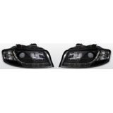 Koplampen Devil Eyes | Audi A4 B6 2000-2004 | zwart