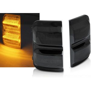 Zijspiegel-knipperlicht | Citroen Jumper Combi 2006-2018 4d bus / Fiat Ducato Combinato 2006-2018 4d bus / Peugeot Boxer Combi 2006-2018 4d bus | LED | Dynamic Turn Signal | smoke