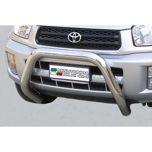 Pushbar | Toyota | RAV4 00-03 3d suv. / RAV4 00-03 5d suv. | rvs zilver Super Bar RVS