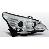 Koplampen Angel Eyes |BMW 5 Series E60/E61 2003-2004 |chroom | CCFL