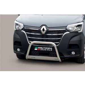 Pushbar | Renault | Master 19- 4d bes. | RVS Medium Bar rvs zilver CE-keur