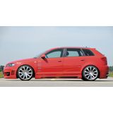 Rieger side skirt | Audi A3 8P 2004-2008 Sportback | ABS | Links | Carbon-Look