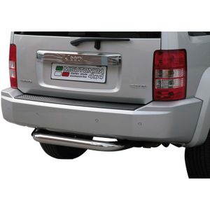 Rear Bar | Jeep | Cherokee 08-11 5d suv. | RVS rvs zilver Rear Bar