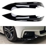 Voorbumper splitter | BMW | 4-serie Cabrio 14-20 F33 / 4-serie Coupé 13-20 F32 / 4-serie Gran Coupé 14-21 F36 | alleen M-tech | M-Sport look