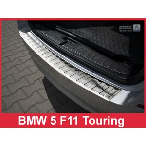 Achterbumperbeschermer | BMW 5-Serie F11 Touring 2010-2017 | RVS