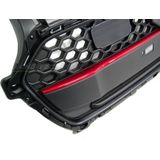 Grill | Suzuki | Swift 17- 5d hat.  | Sport-Style | zwart / rood | 01