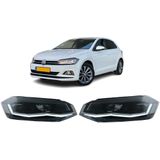 Koplampen | Volkswagen | Polo 17-21 5d hat. | MK6 | type 2G / AW | R-Line Look | FULL LED