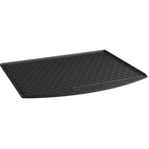 Rubber kofferbakmat | Ford | Kuga 13-16 5d suv. / Kuga 16-19 5d suv. | lage variabele laadvloer | zwart | Gledring