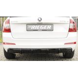 Rieger diffuser | Octavia (5E): 02.13-01.17 (tot Facelift), 02.17- (vanaf Facelift) - Combi, Sedan | stuk glanzend abs | Rieger Tuning